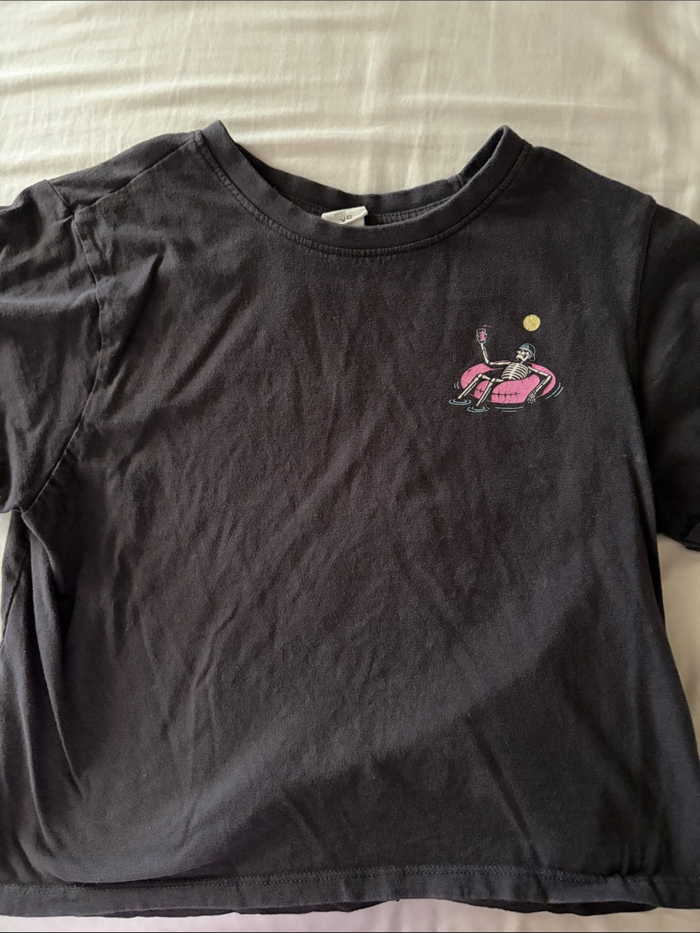 Golden Coast Cropped Tee Size XS